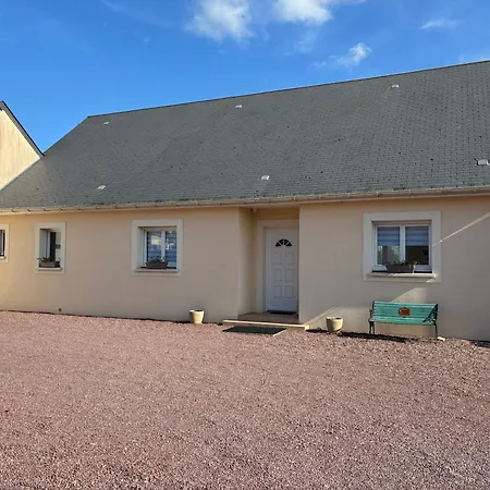 La Cle Des Champs Maison Plain Pied Spacieuse Lumineuse Bien Equipee, 3 Spacieuse, Belle Terrasse Amenagee, Garage, Grand Jardin Clos, Parking, Pres De Bayeux Et Omaha Holiday home