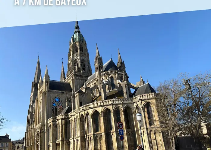 La Cle Des Champs Maison Plain Pied Lumineuse Bien Equipee, Sejour Spacieux, Belle Terrasse Amenagee, Garage, Grand Jardin Clos, Parking, Pres De Bayeux Et Omaha Beach, Chiens Bienvenus